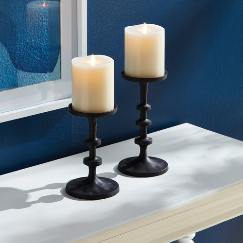 Napa Home And Garden Abacus Petite Candle Stands, Set Of 2