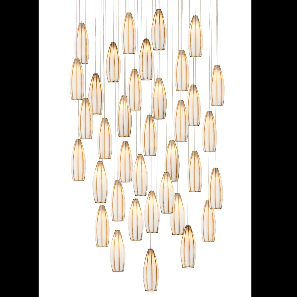Currey & Company Parish 36 Light Round Multi Drop
