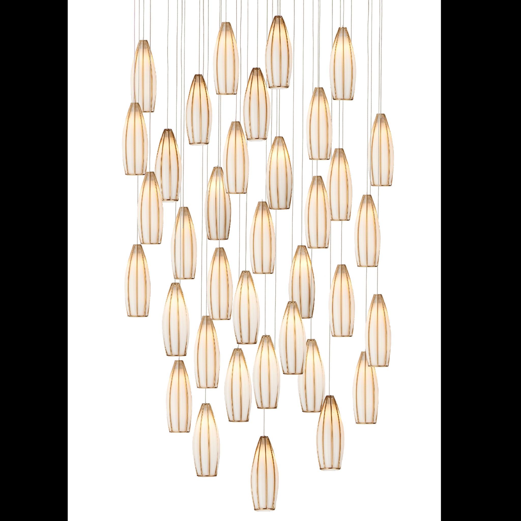Currey & Company Parish 36 Light Round Multi Drop