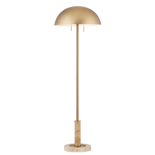 Currey & Company 58.5" Miles 2 Light Floor Lamp