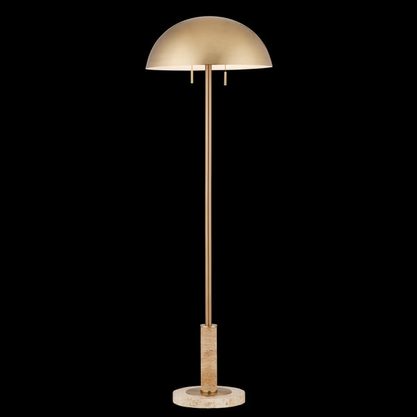 Currey & Company 58.5" Miles 2 Light Floor Lamp