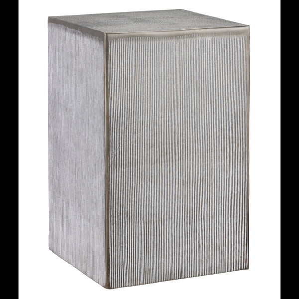 Currey & Company 22.5" Robles Graphite Accent Table