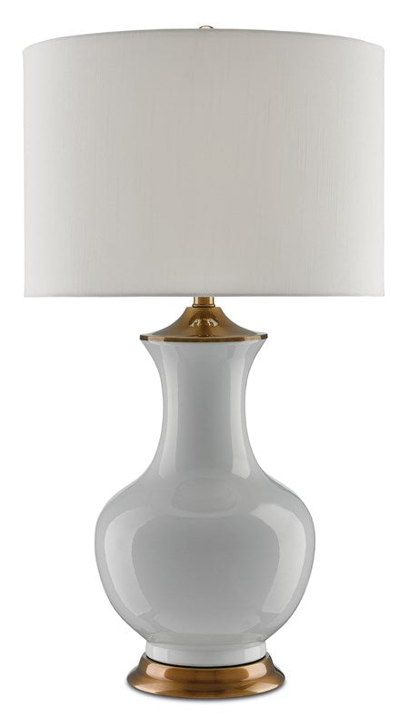 Currey & Company Lilou White Table Lamp