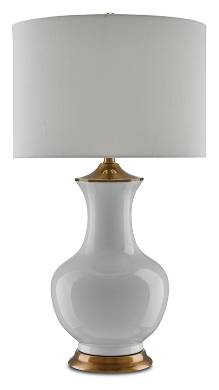 Currey & Company Lilou White Table Lamp