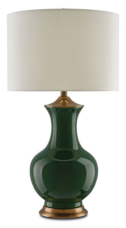 Currey & Company Lilou Green Table Lamp