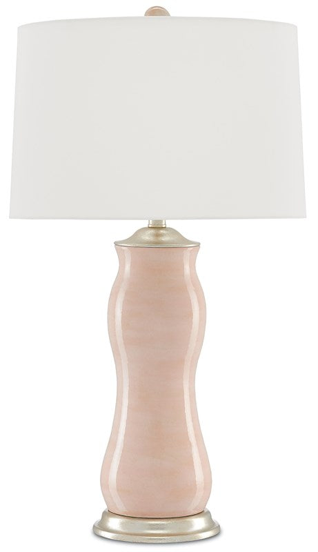 Currey and Company Ondine Pink Table Lamp