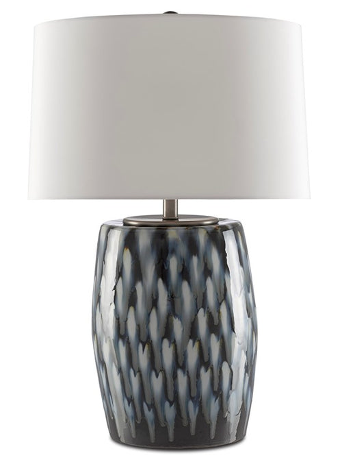 Currey & Company Milner Blue Table Lamp