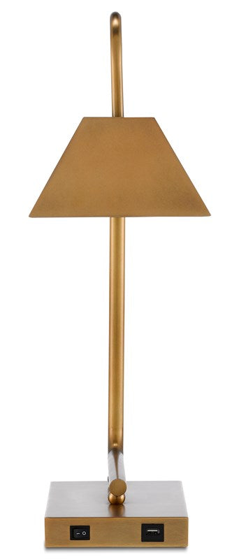 Currey & Company Hoxton Brass Table Lamp