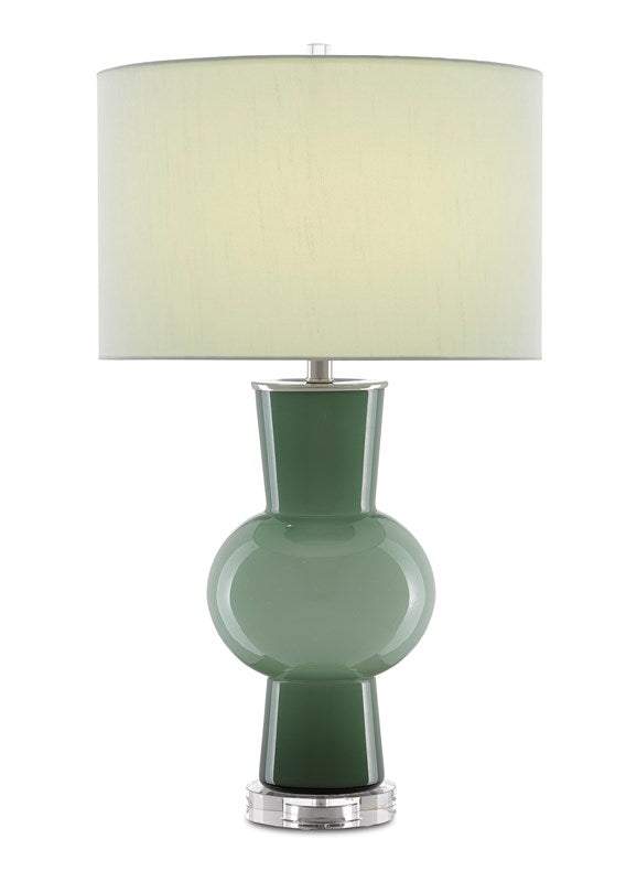 Currey & Company Duende Green Table Lamp