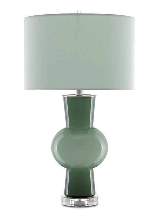 Currey & Company Duende Green Table Lamp