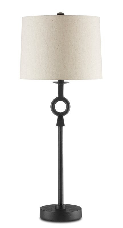 Currey and Company - Germaine Black Table Lamp