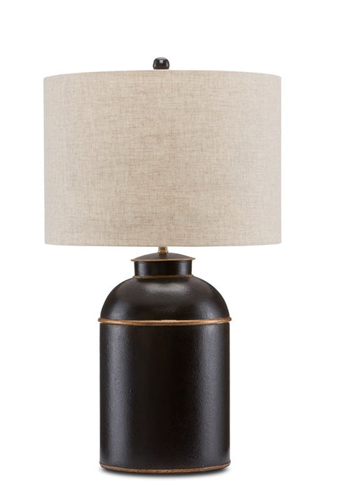 Currey And Company London Black Table Lamp