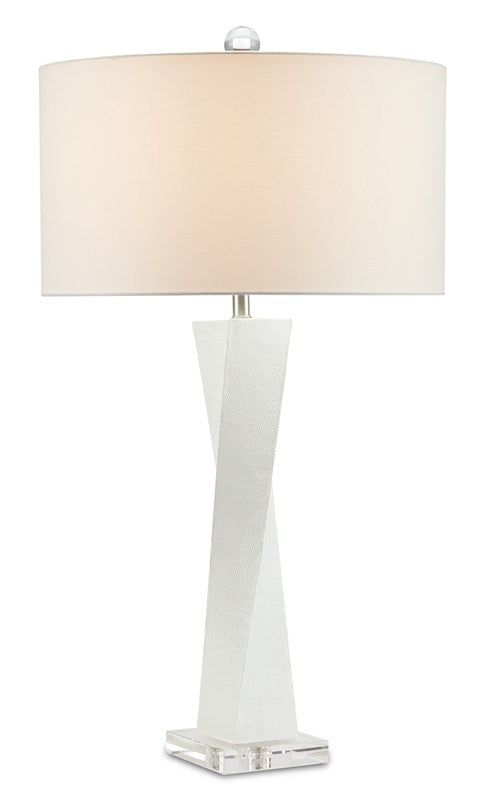 Currey And Company Chatto White Table Lamp