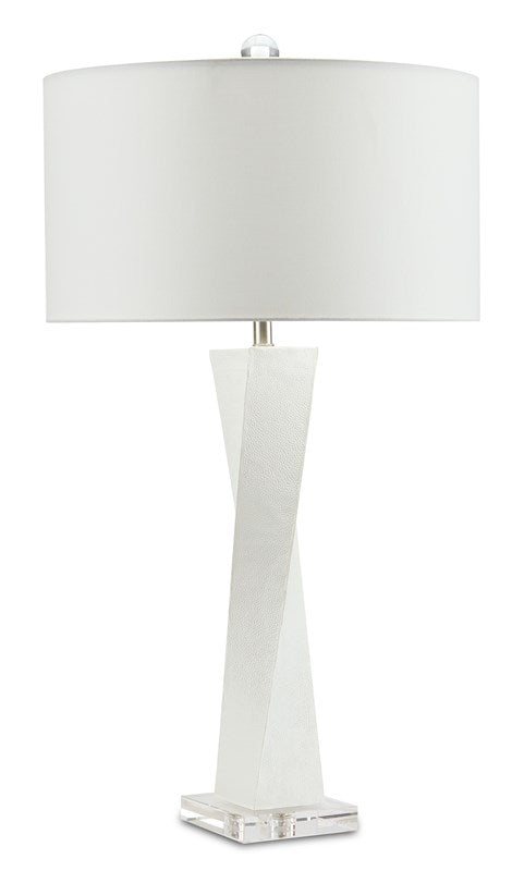 Currey And Company Chatto White Table Lamp