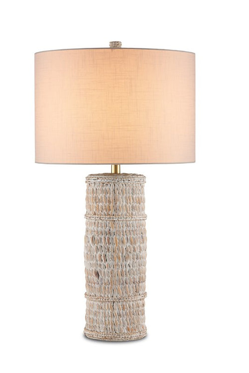 Currey And Company Azores White Table Lamp