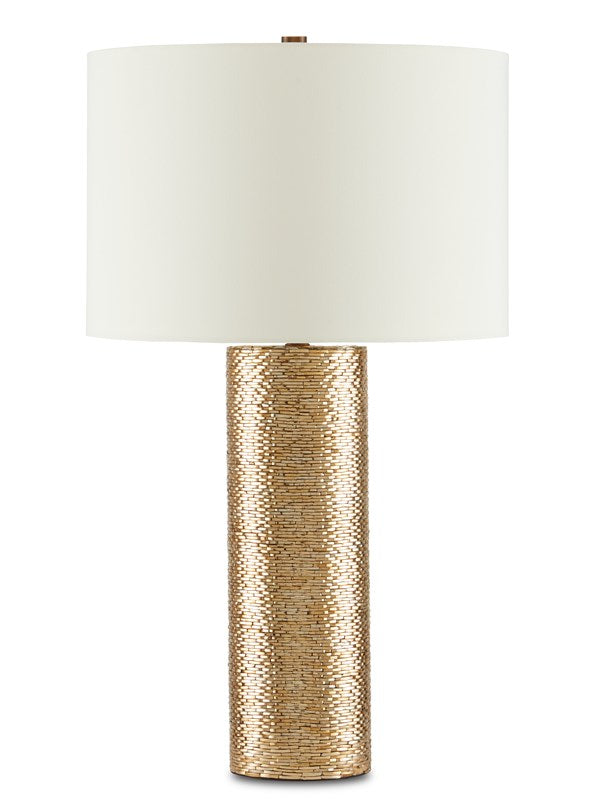 Currey And Company Glimmer Gold Table Lamp