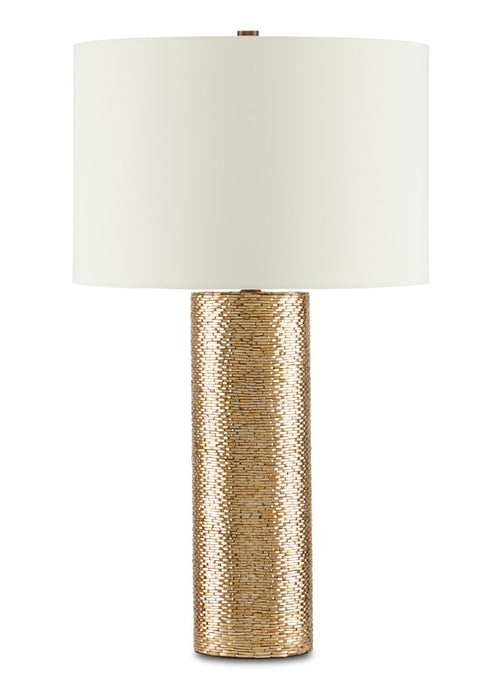 Currey And Company Glimmer Gold Table Lamp