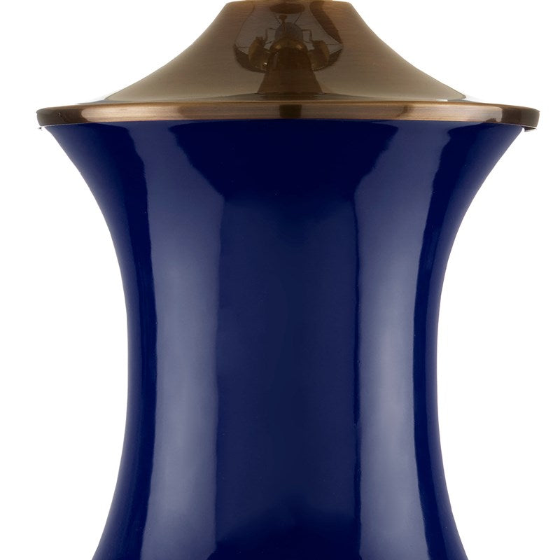 Currey And Company Lilou Blue Table Lamp