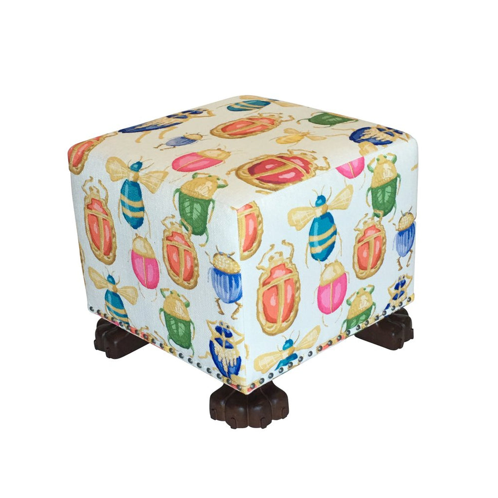 Dana Gibson Cottage Buggy Ottoman