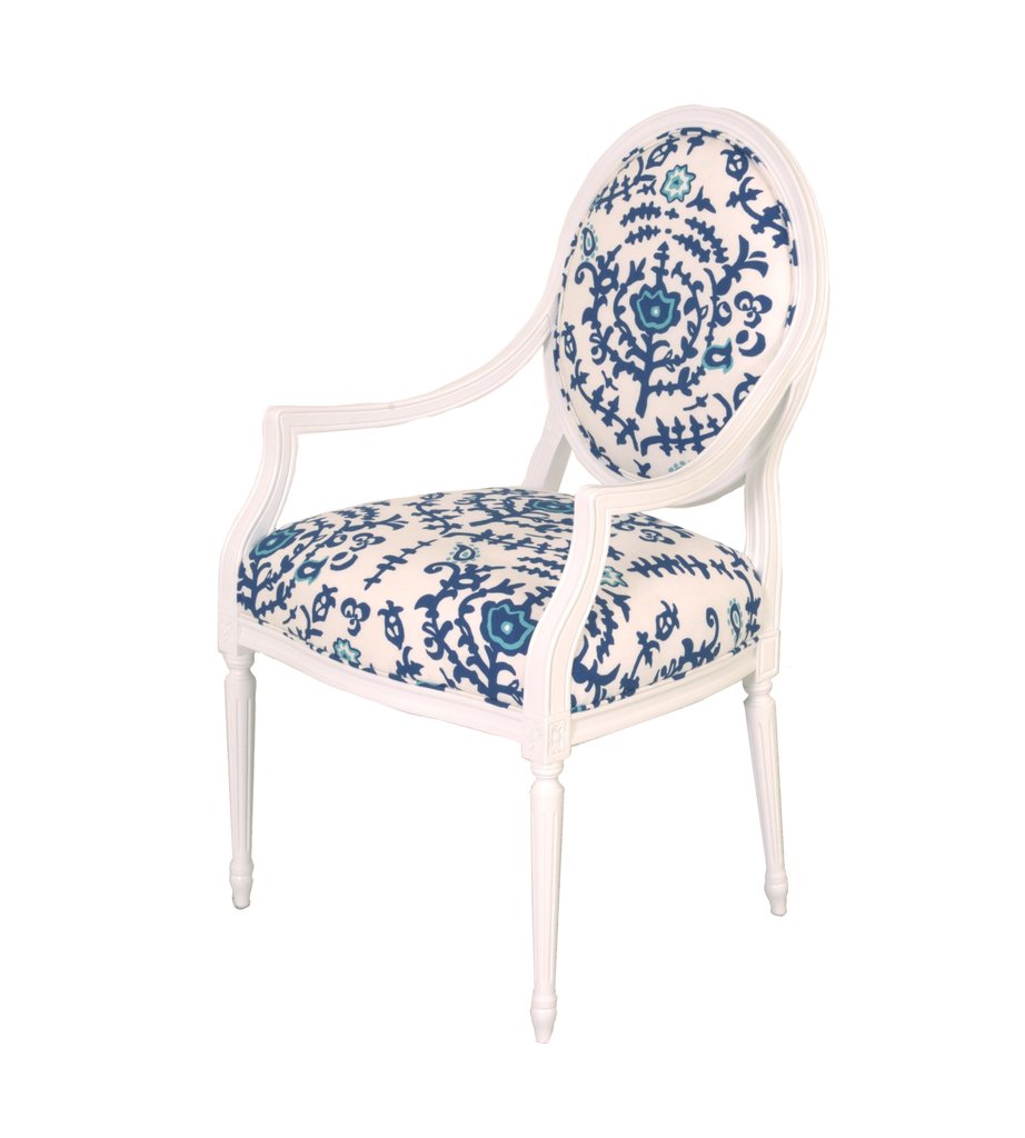 Dana Gibson Rosinda Bergere in Spoleto Chair