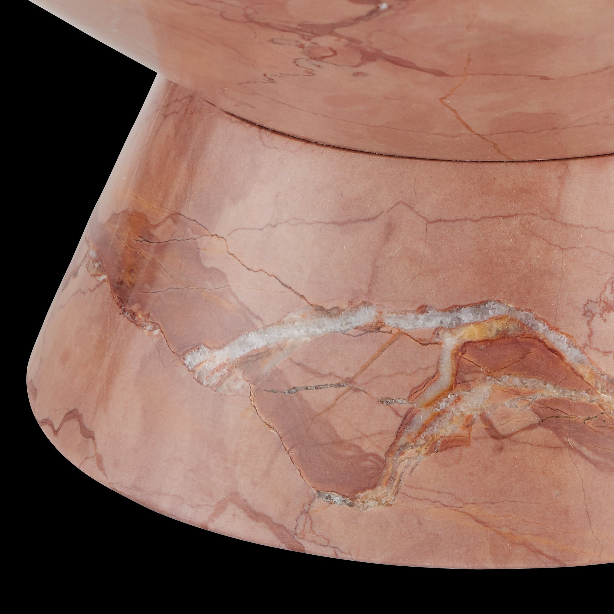 Currey & Company 9.5" Lubo Rosa Small Bowl