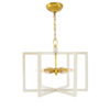White and Gold Hanging LIght