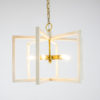 White and Gold Hanging LIght