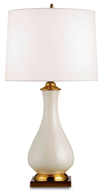 Currey & Company Lynton Cream Table Lamp