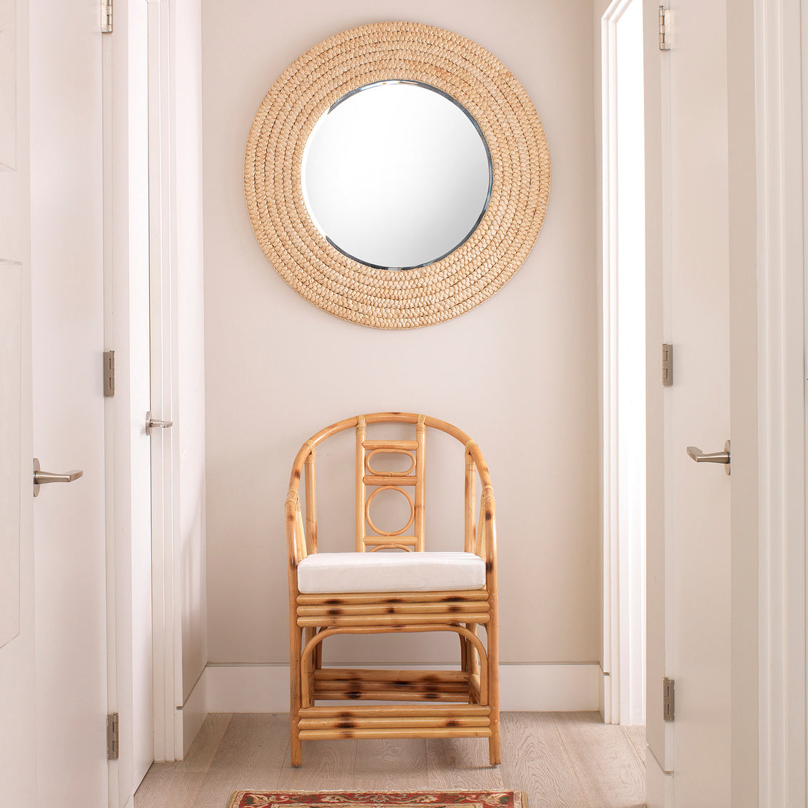 Meadow Mirror In Natural Seagrass Lifestyle by JY