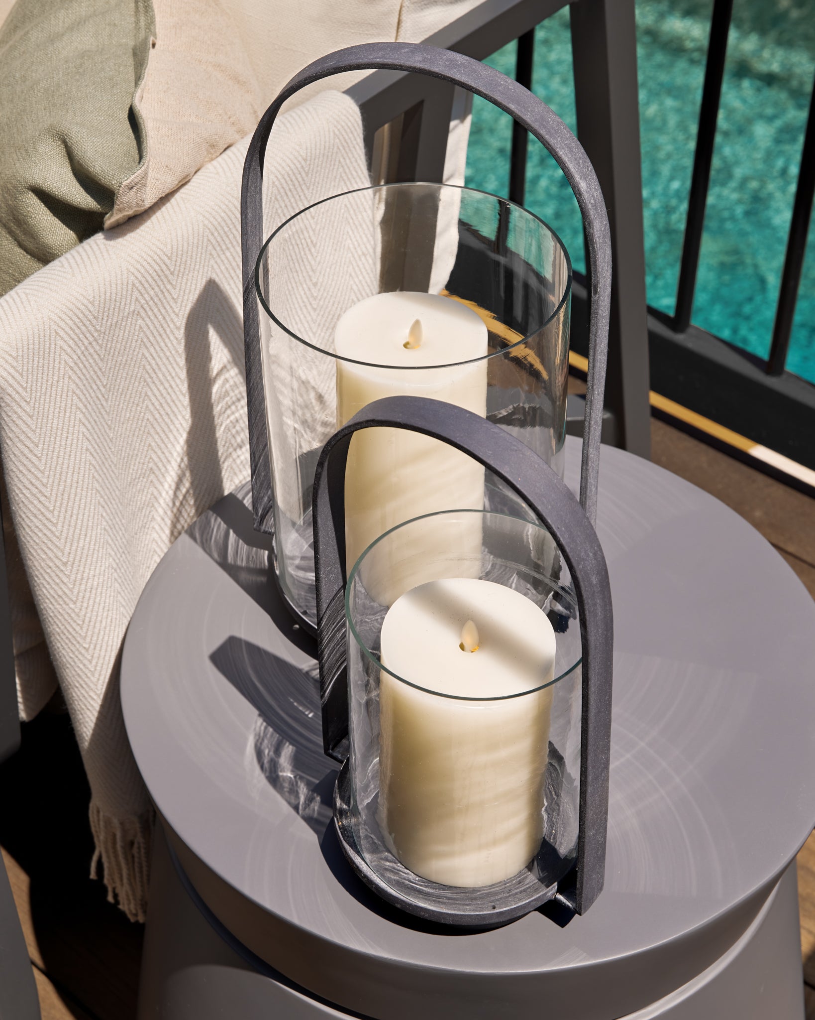 Napa Home And Garden Terrazza Outdoor Hurricane Large