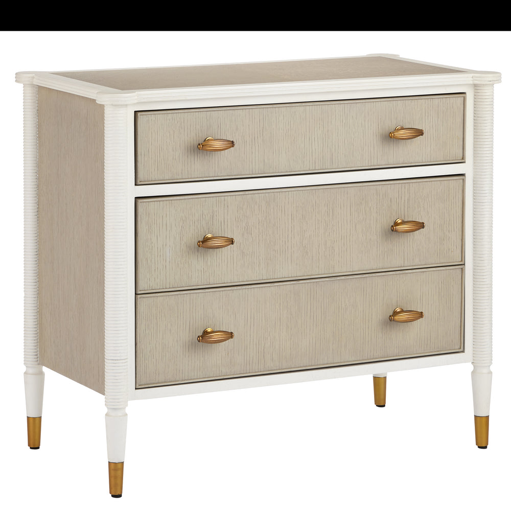 Currey & Company 34" Aster Mahogany Chest