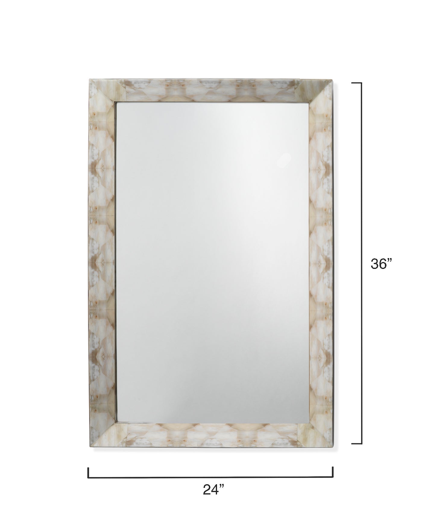 Jamie Young Fragment Rectangle Mirror