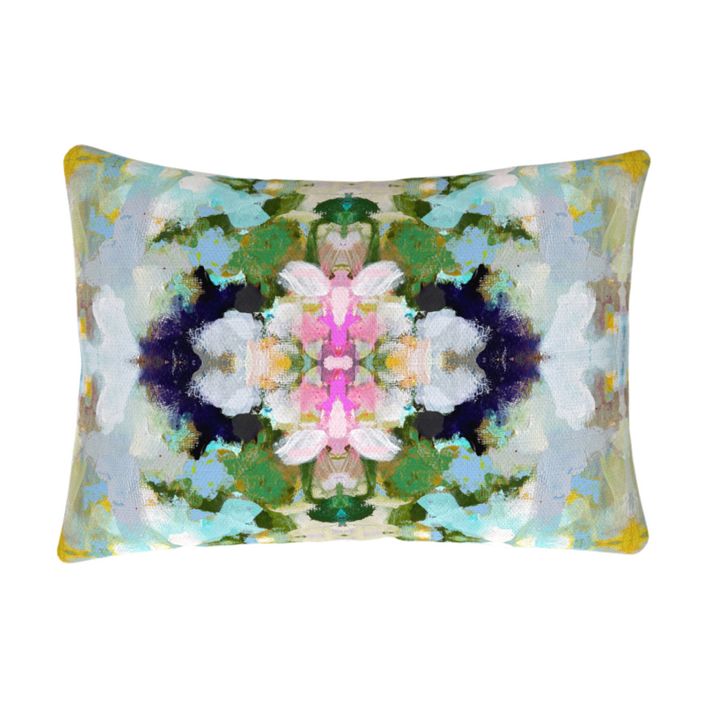 Laura Park Nantucket Bloom Linen Cotton Pillow