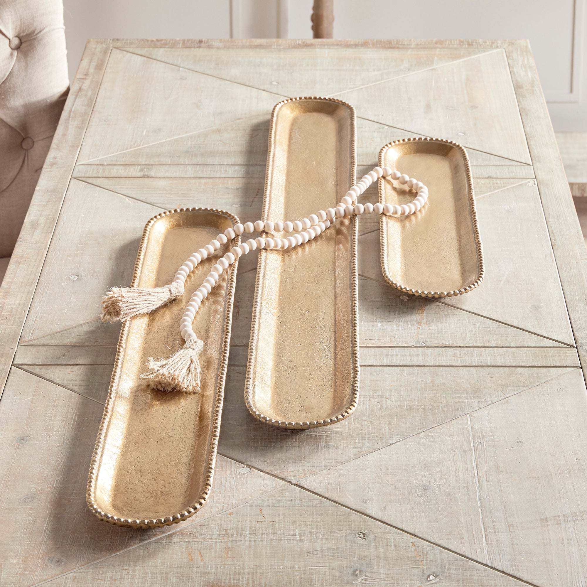 Napa Home And Garden Blair Decorative Trays, Set Of 3