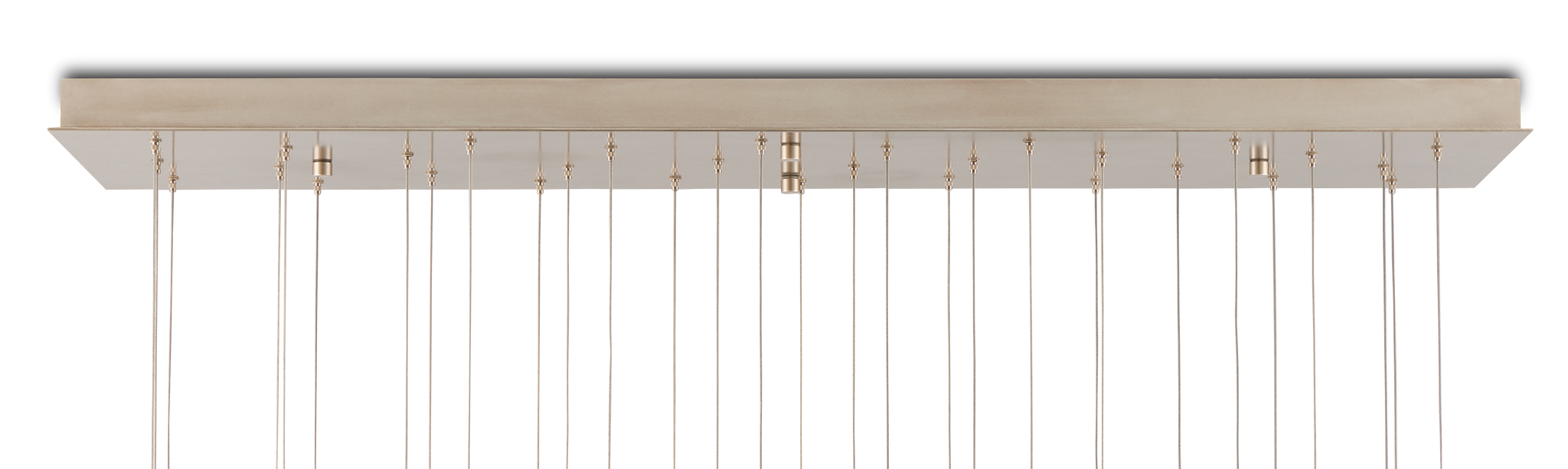 Currey & Company Parish 30 Light Rectangular Multi Drop