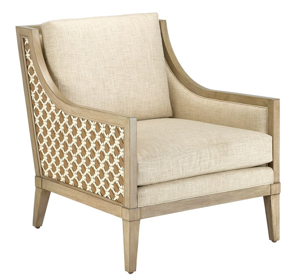 Currey and Company - Bramford Natural Chair