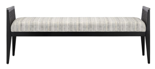 Teagan Ivory Bench by Currey and Company