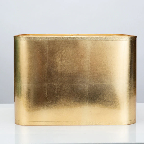 Couture Lamps 14/14 X 14/14 X 10" Square Gold Foil Shade