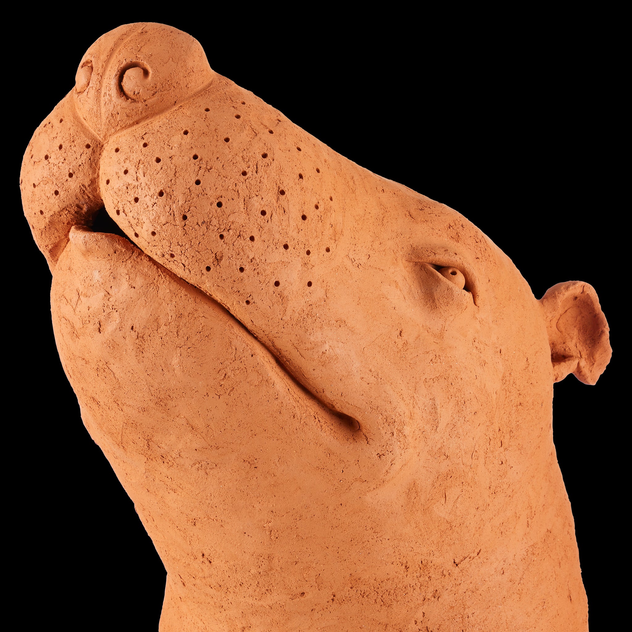 Currey & Company 23.5" Terracotta Sam The Mutt