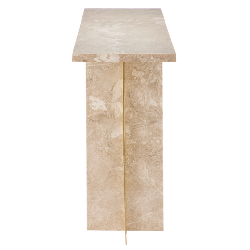 Currey & Company 48" Selene Stone Console Table