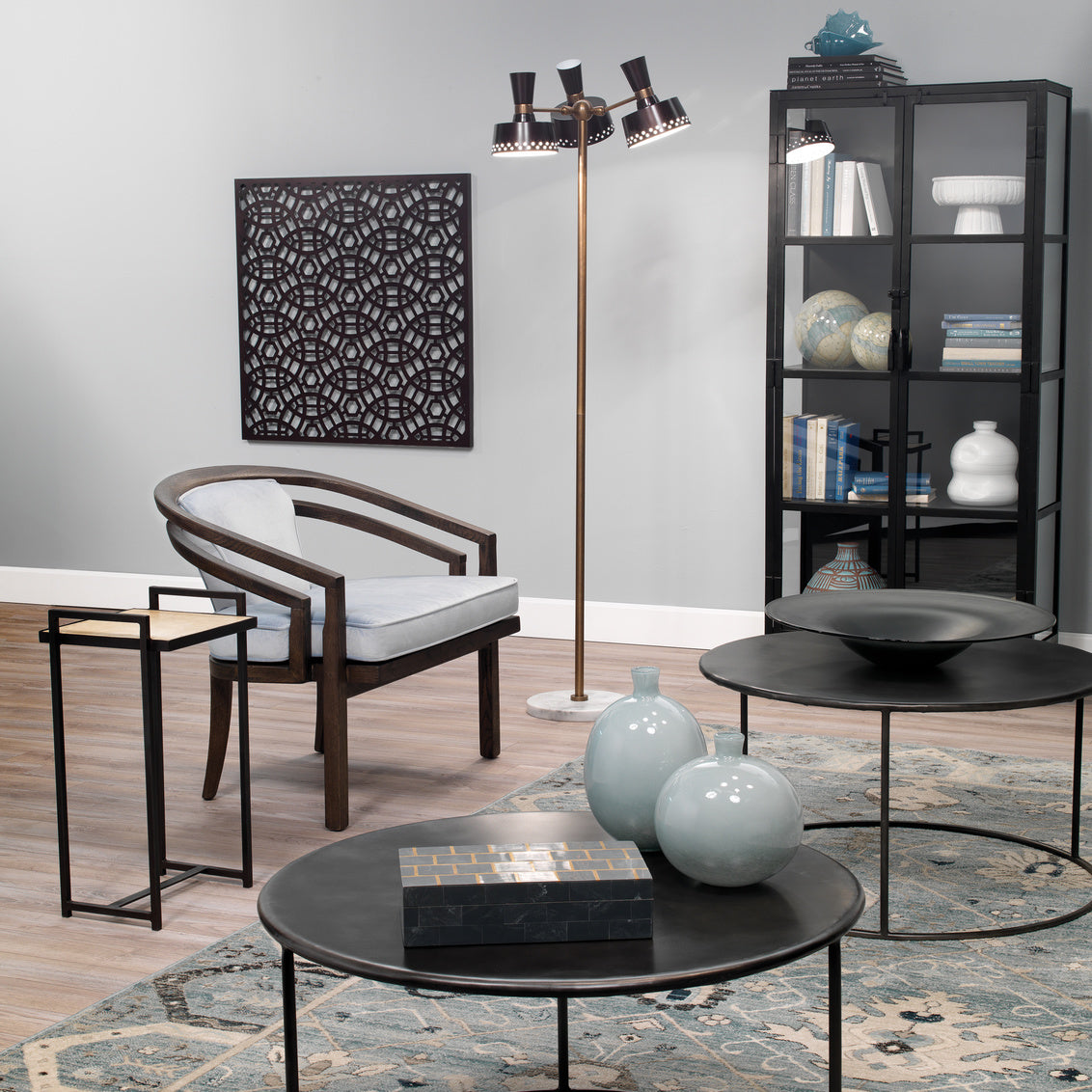 Jamie Young Union Tall Curio Cabinet