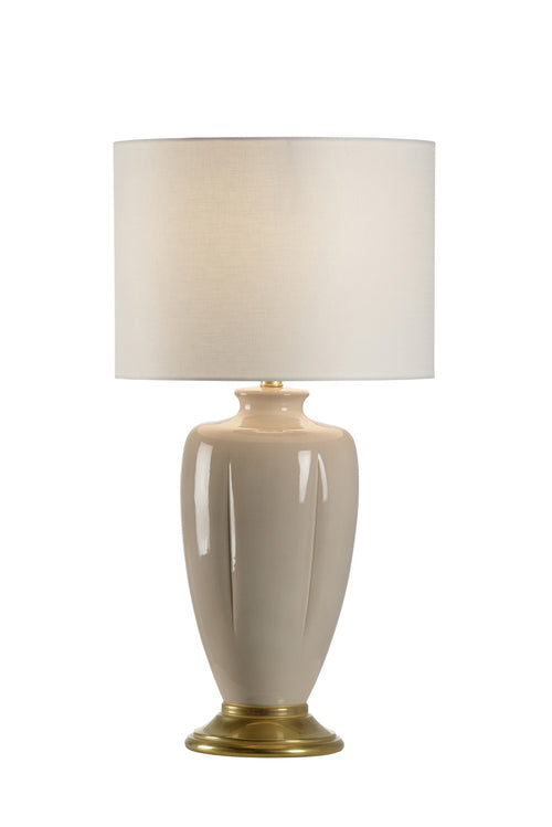 Chelsea House Dimpled Lamp, Taupe