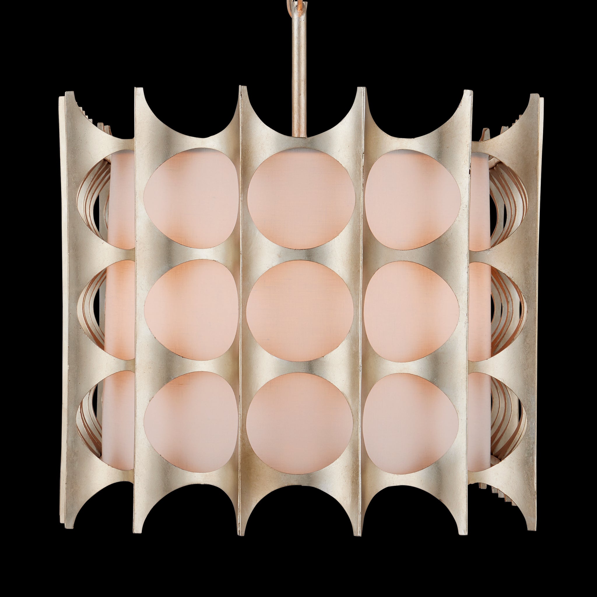 Currey & Company 37.5" Lunaria Round Mirror