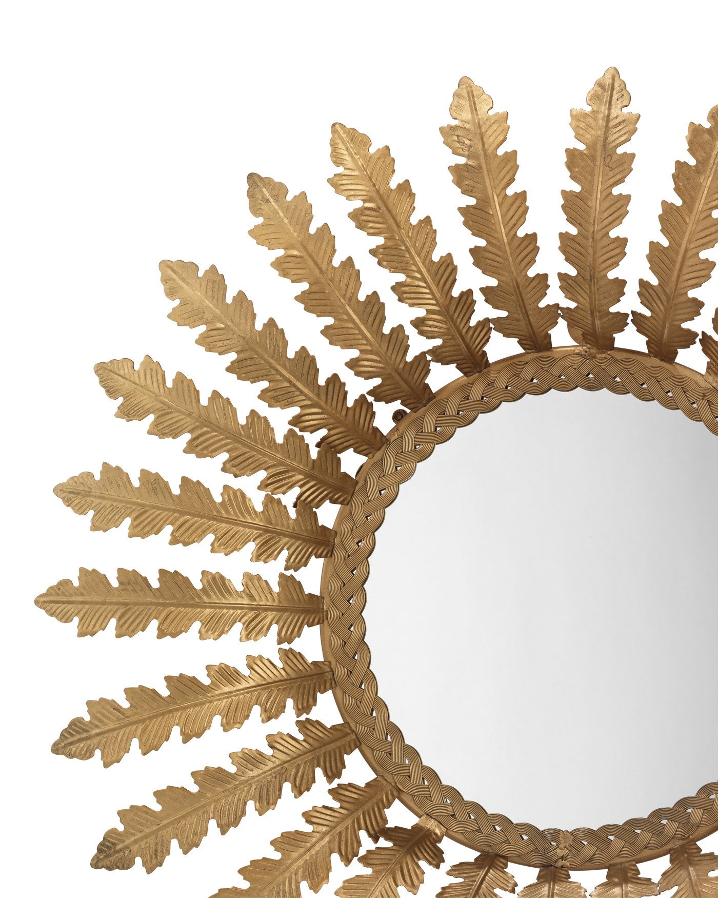 Elouise Mirror In Antique Brass Lifestyle by JY