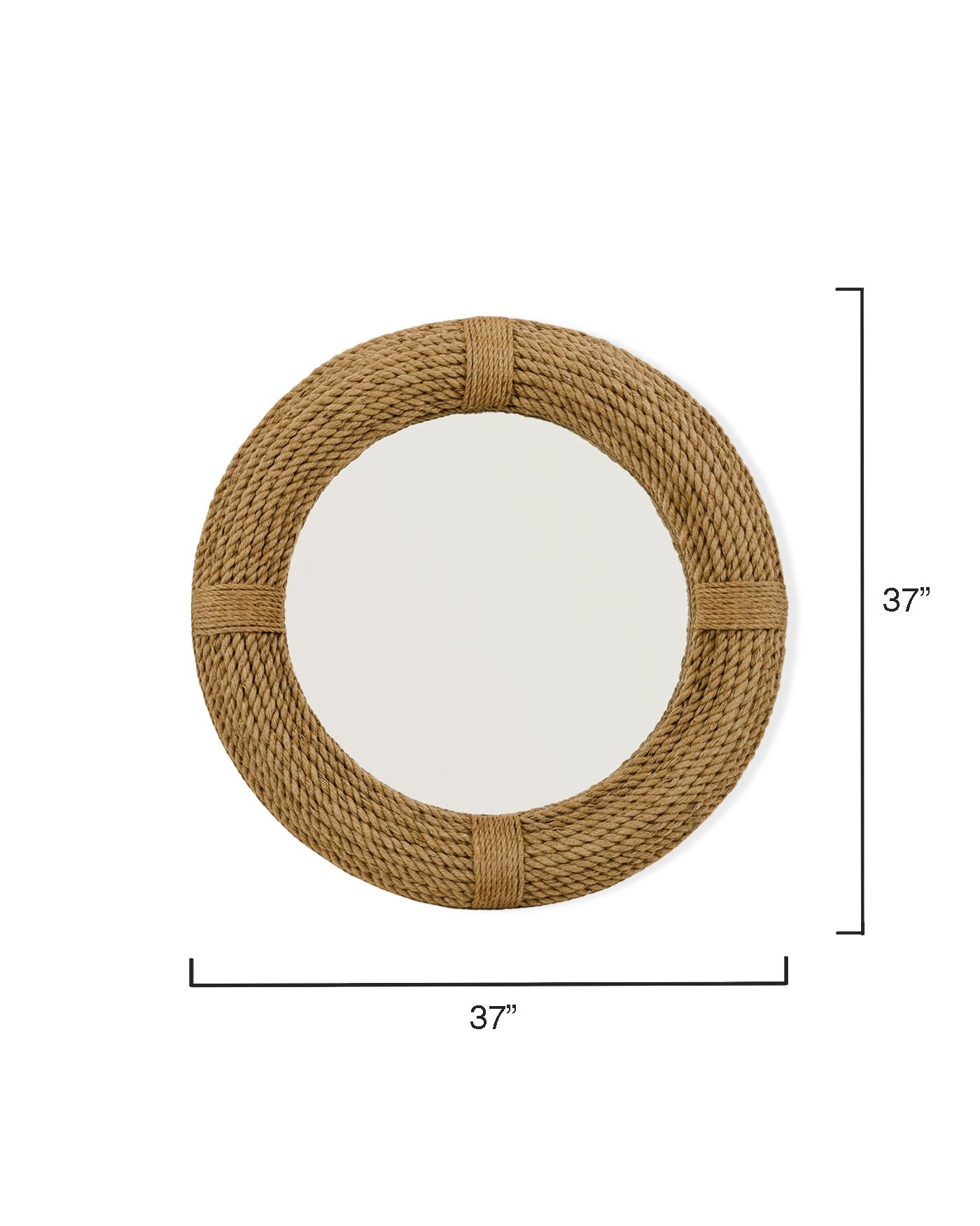 Round Rope Mirror Lifestyle by JY