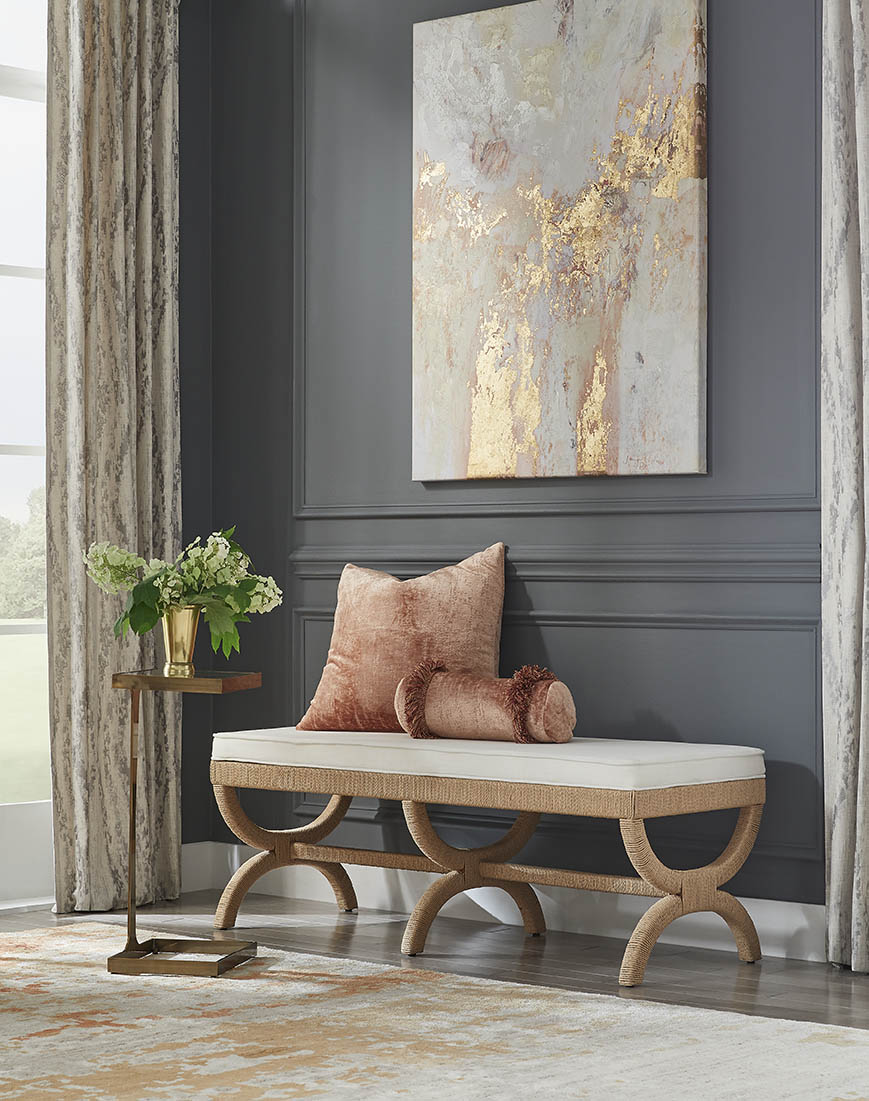 Worlds Away Xanadu Bench