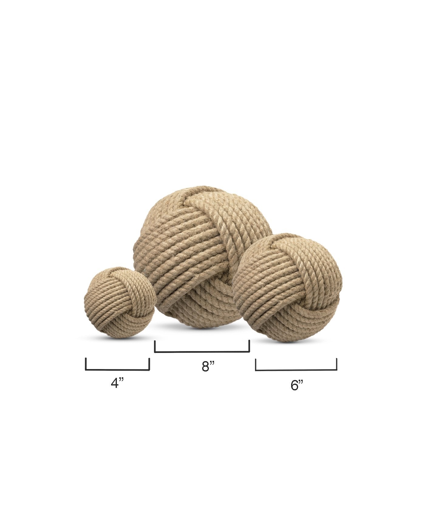 Jamie Young Jute Balls (Set Of 3)