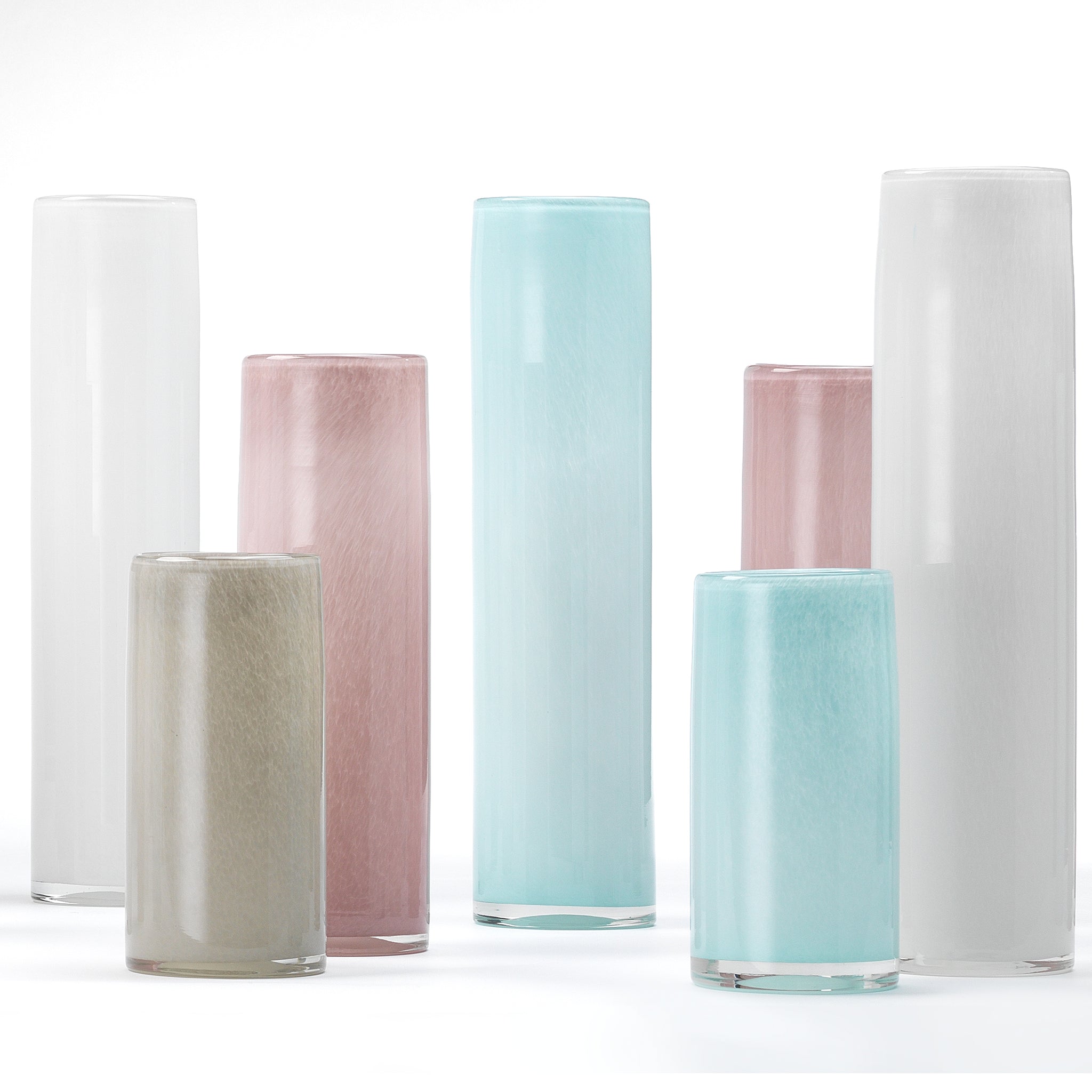 Jamie Young Gwendolyn Hand Blown Vases (Set Of 3)
