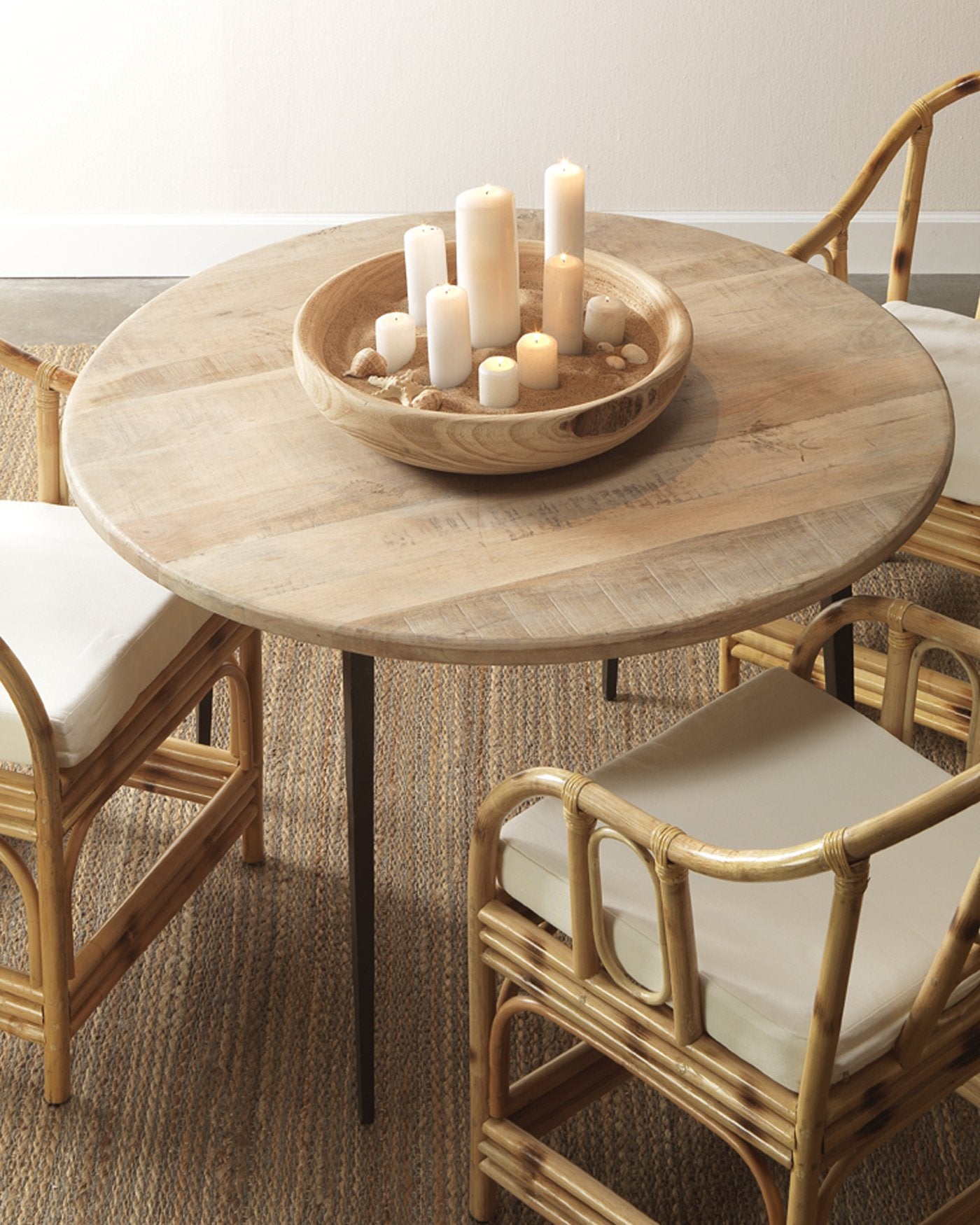 Jamie Young Laurel Large Wooden Bowl