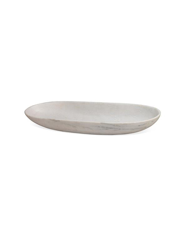 Jamie Young Long Oval Marble Bowl